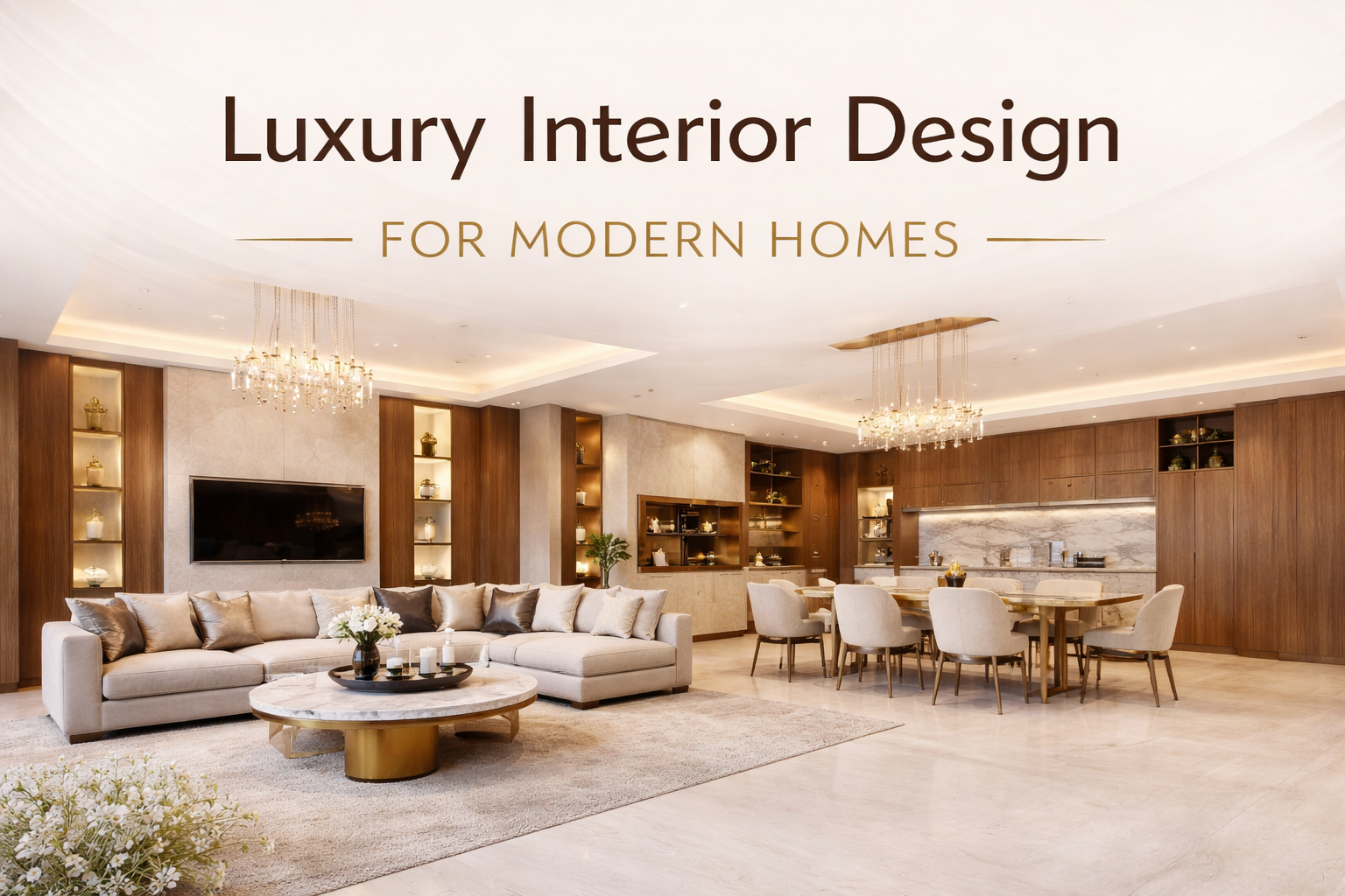 Luxury Interior Design for Modern Homes