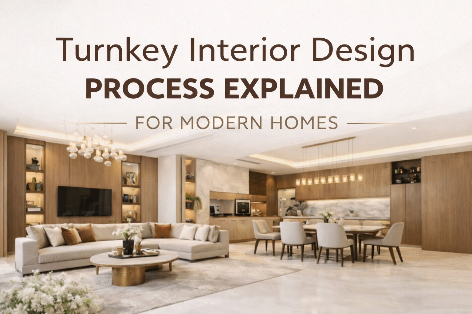 Turnkey Interior Design Process Explained for Modern Homes