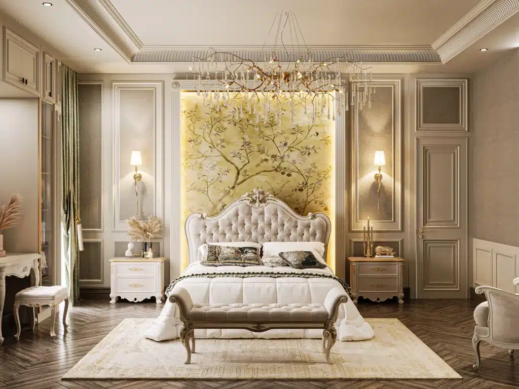 Luxury master bedroom design