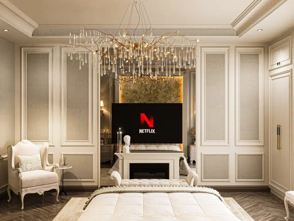 Modern TV panel design