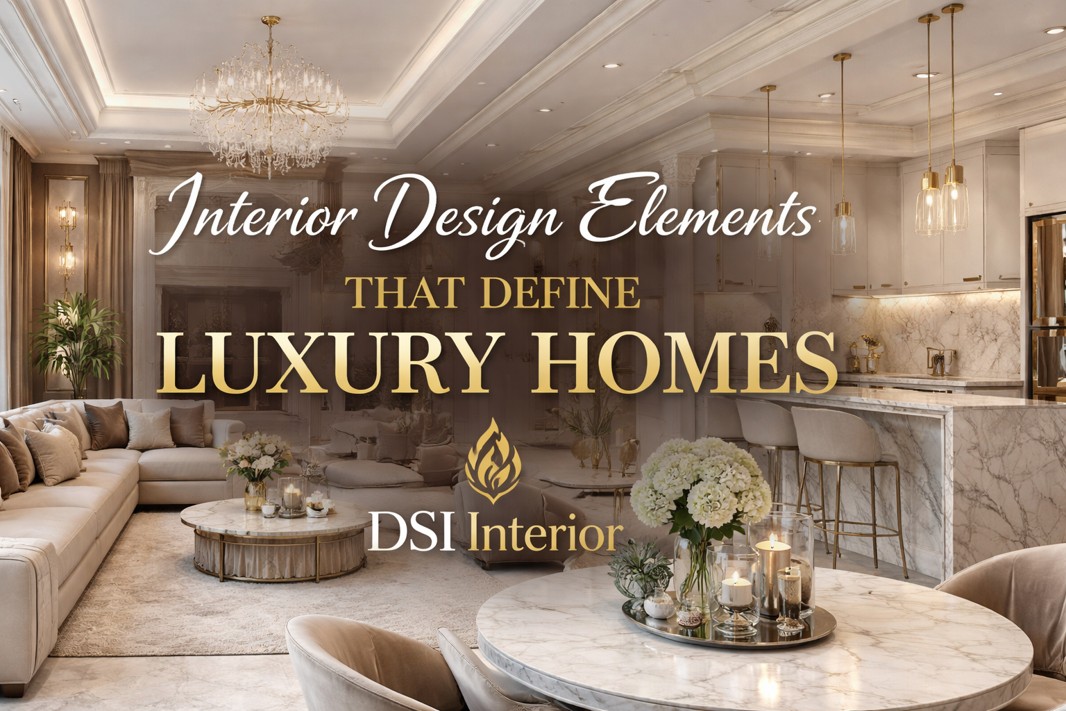 Interior Design Elements That Define Luxury Homes