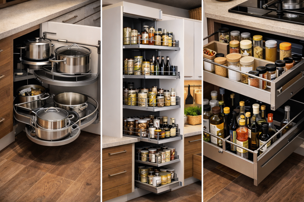 Modular Kitchen Storage Solutions