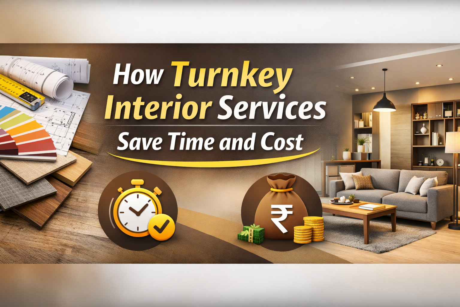 How Turnkey Interior Services Save Time and Cost