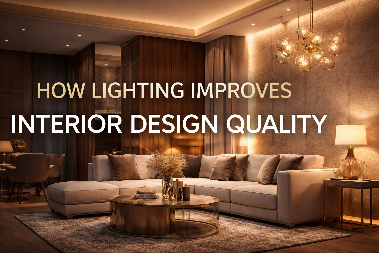 How Lighting Improves Interior Design Quality