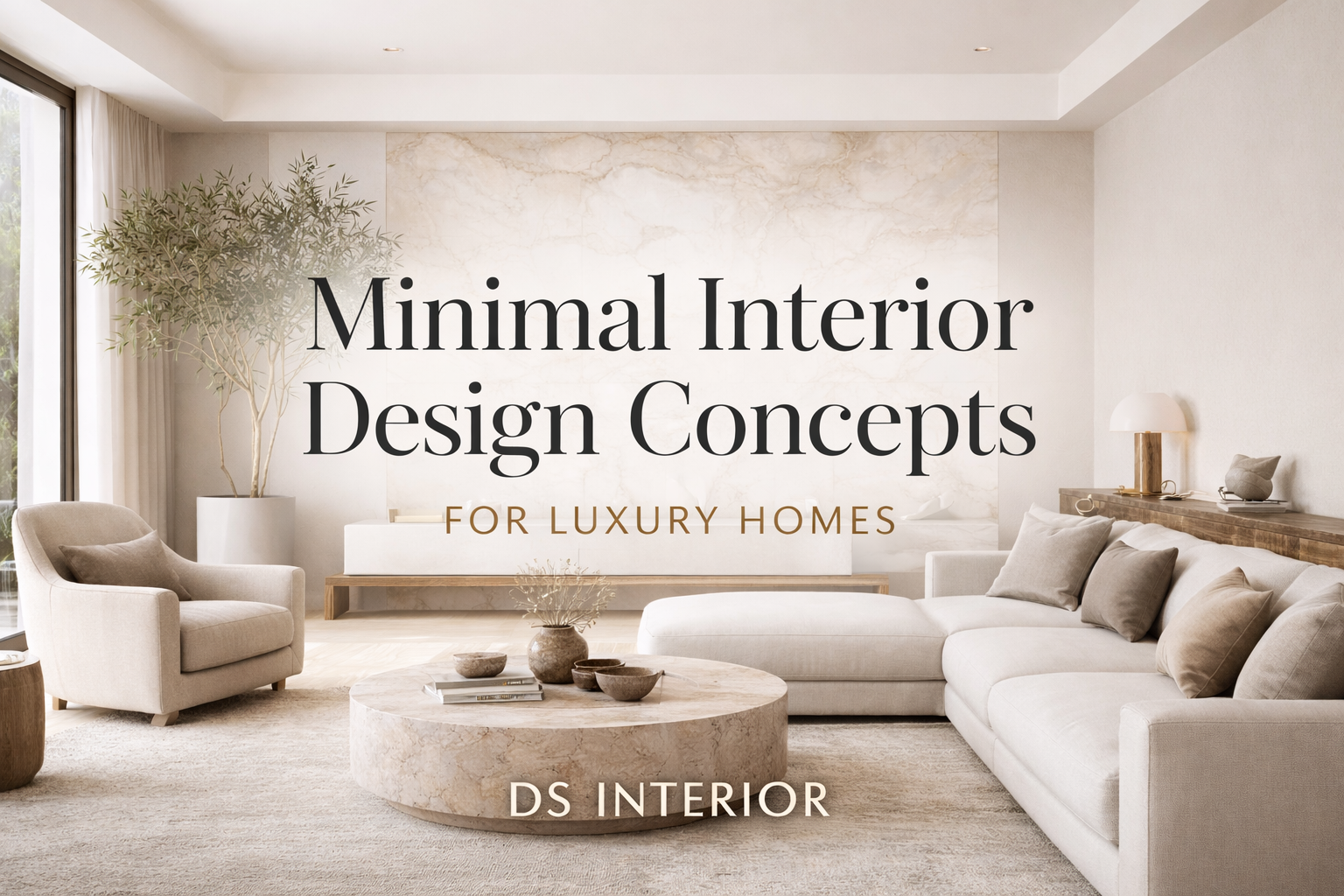 Minimal Interior Design Concepts for Luxury Homes