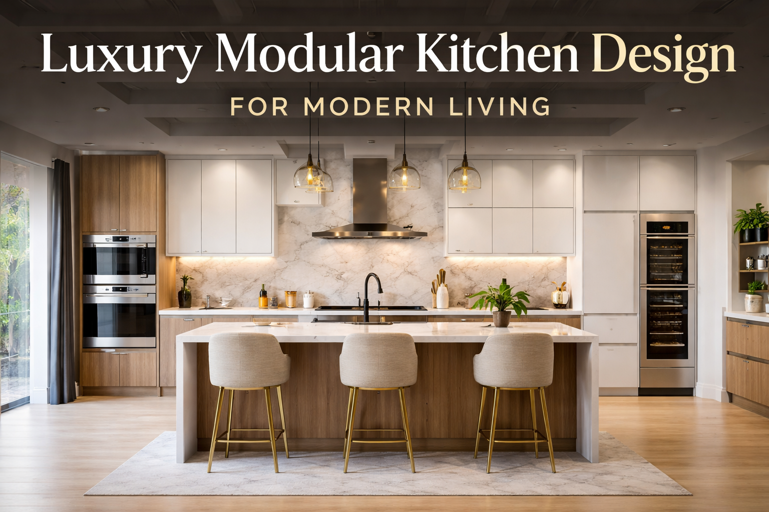 Luxury Modular Kitchen Design for Modern Living