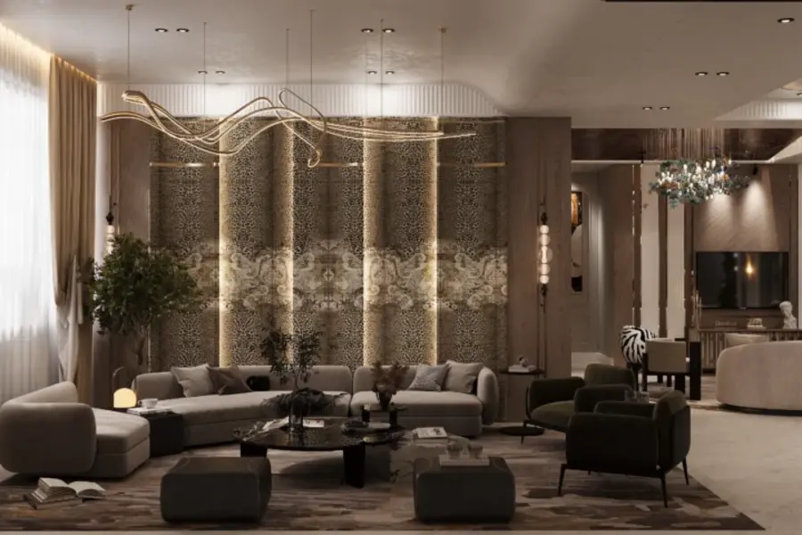 Luxury residential interior design project in Kolkata by DSI Interior