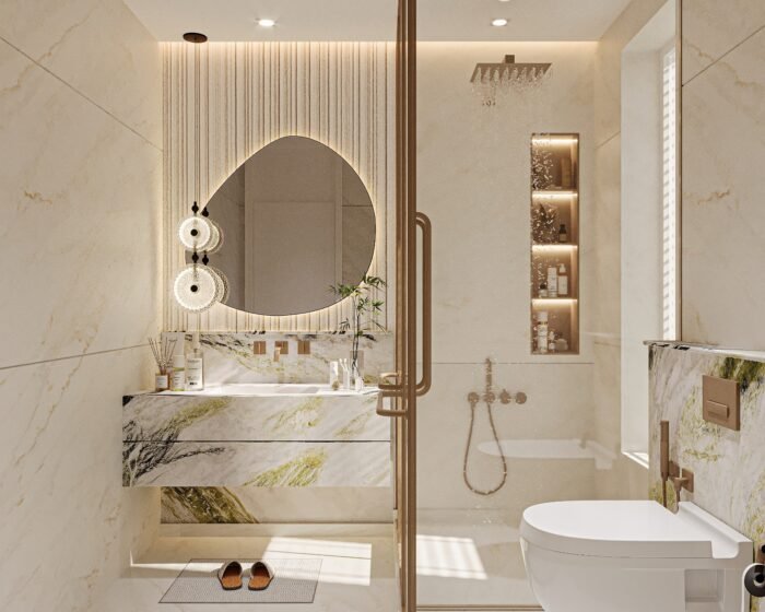 Stylish bathroom interior