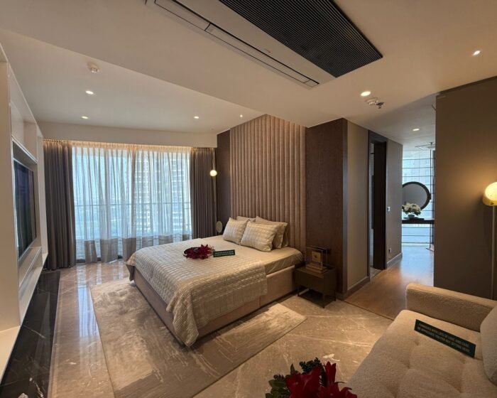 modern living room interior design in Kota with contemporary decor