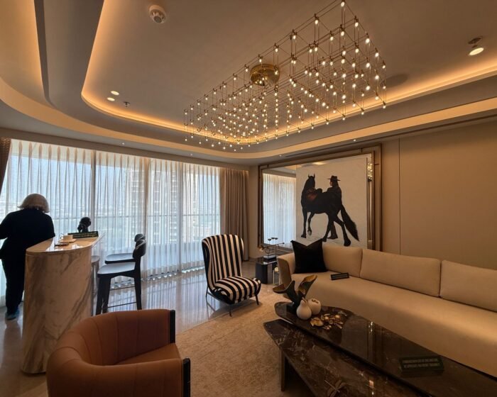 "Luxury living room interior by DSI Interior"