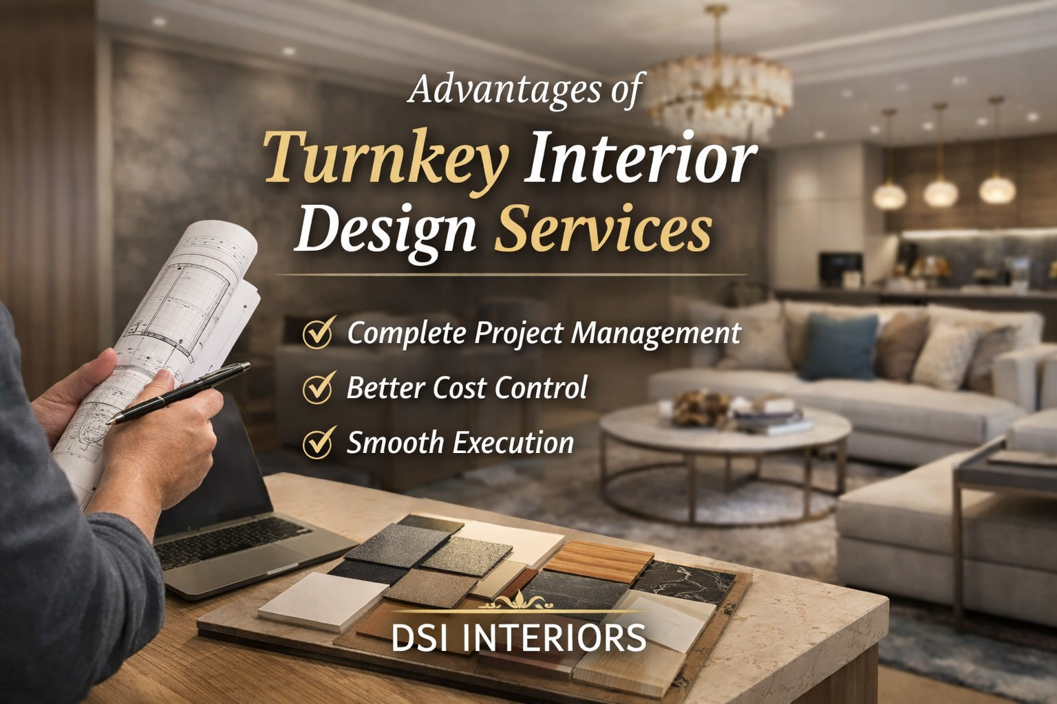 Advantages of Turnkey Interior Design Services