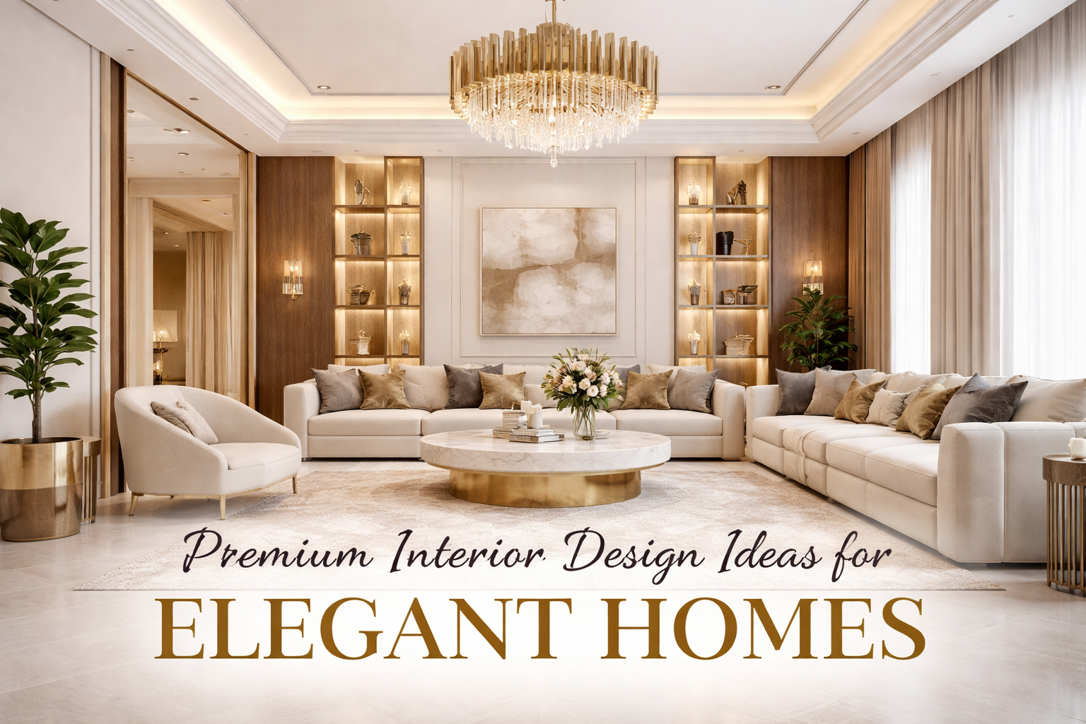 premium interior design ideas for elegant homes