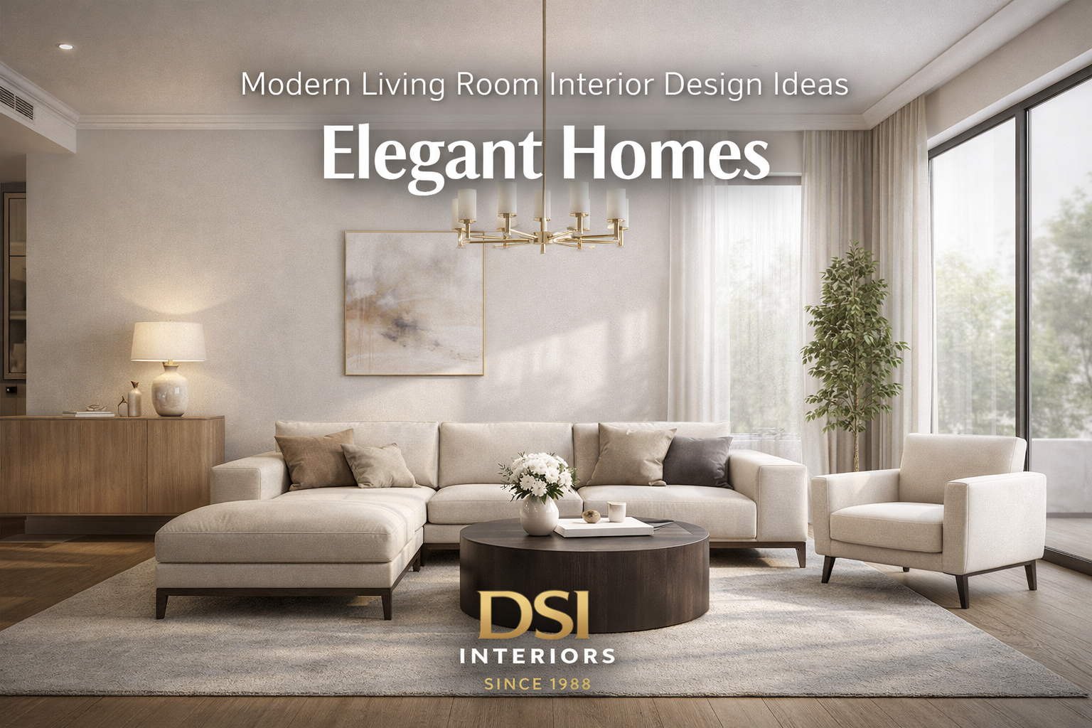 Modern living room interior design ideas for elegant homes