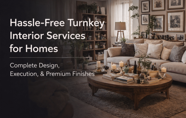 Hassle-Free Turnkey Interior Services for Homes