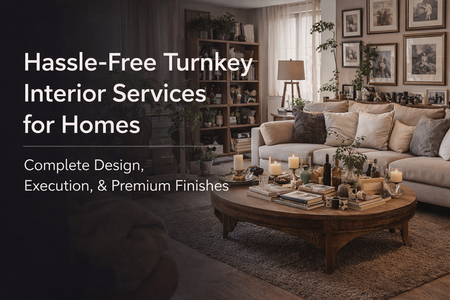 Hassle-Free Turnkey Interior Services for Homes