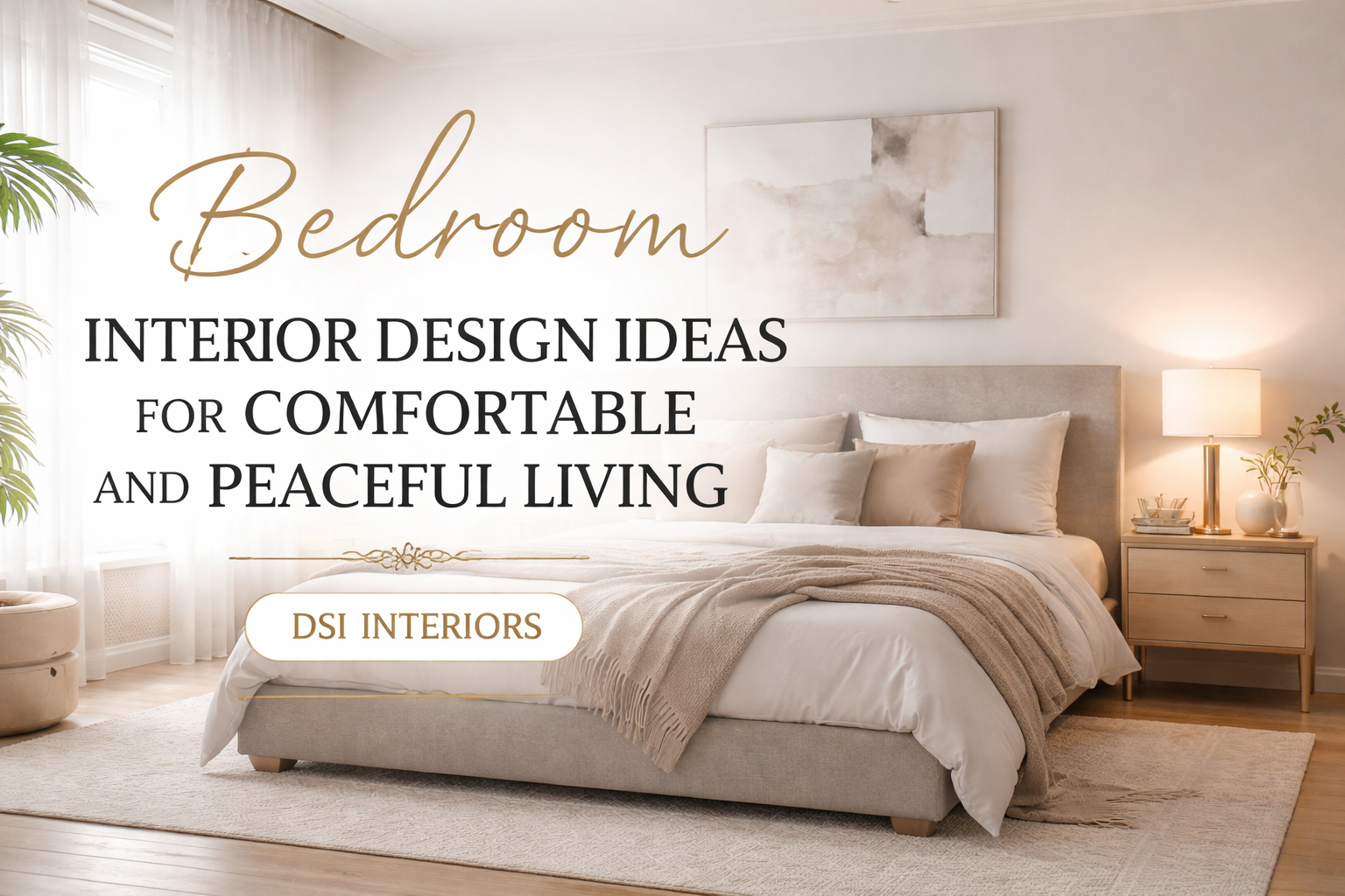 Bedroom Interior Design Ideas for Comfortable and Peaceful Living