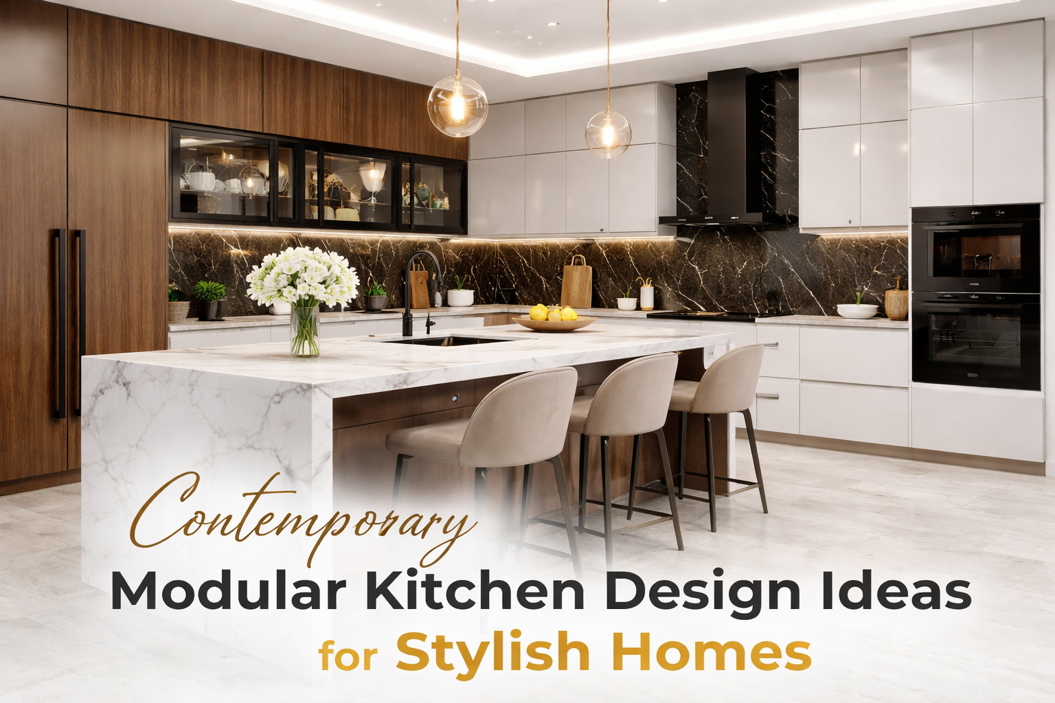 Contemporary Modular Kitchen Design Ideas for Stylish Homes