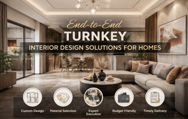 End-to-End Turnkey Interior Design Solutions for Homes