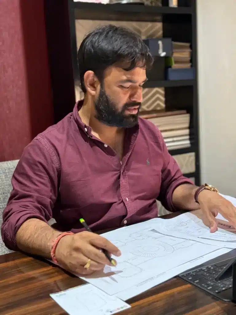 Mr. Damodar Yadav Founder of DSI Interior India luxury interior designer portrait