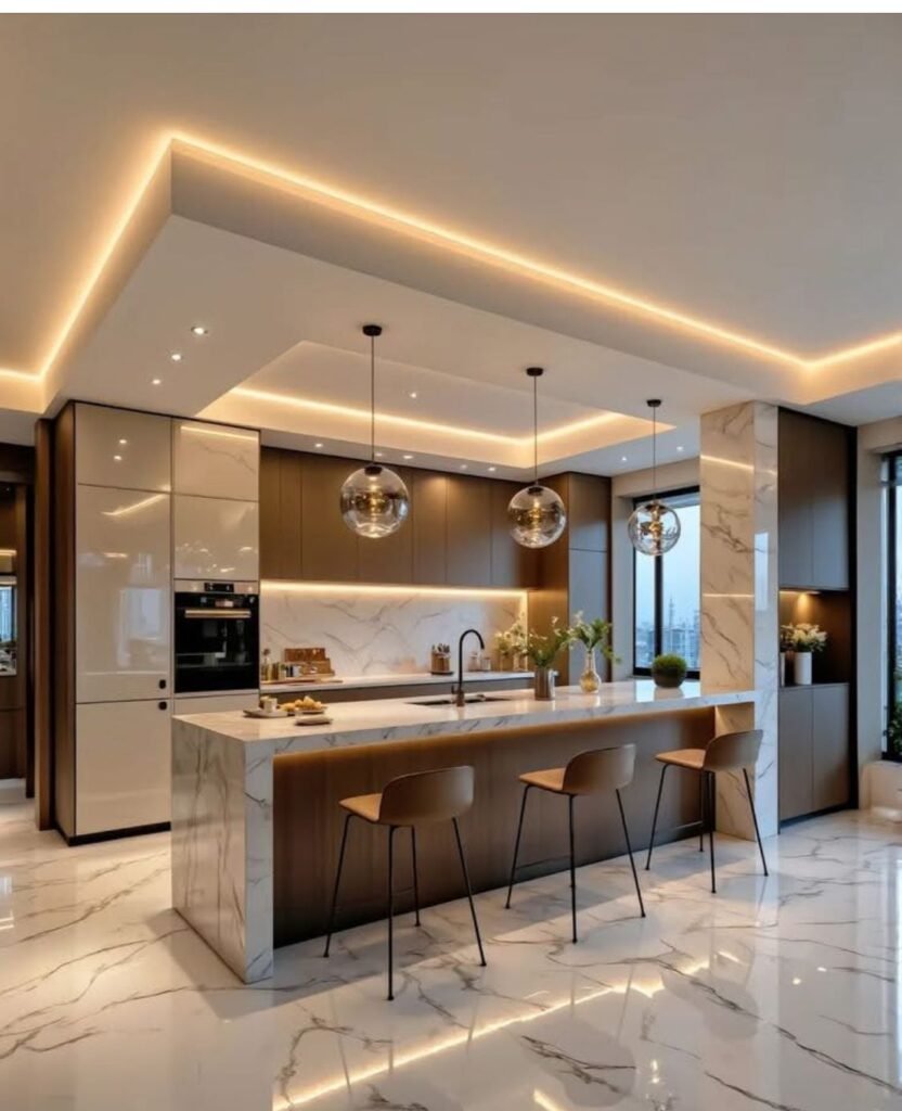 Best Materials for a Luxury Modular Kitchen Design